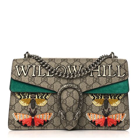 willow hill gucci bag|GUCCI GG Supreme Monogram Willow Hill .